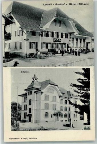 4932 Lotzwil - Gasthaus zum Bären Schulhaus