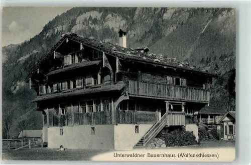 6386 Wolfenschiessen - Unterwaldner Bauenhaus