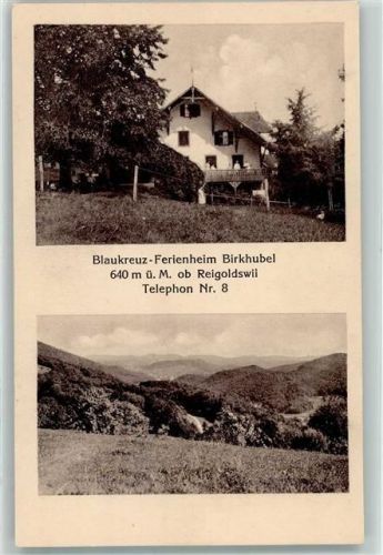 4418 Reigoldswil - Blaukreuz Ferienheim Birkhubel