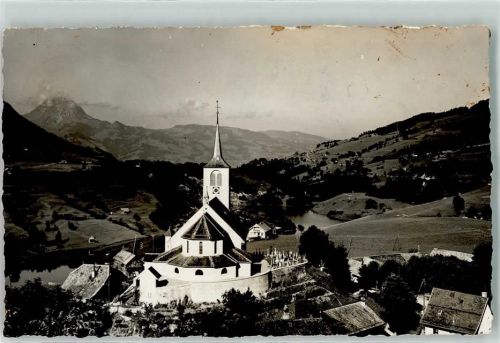 1637 Charmey Gruyère - Kirche