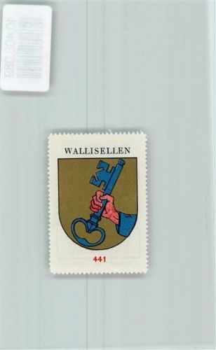 8304 Wallisellen - Vignette Wappen Kaffee Hag ca 1920-1940 Schlüssel