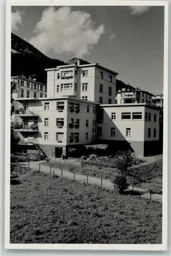 7270 Davos Platz Foto AK Ort lt. Verlag