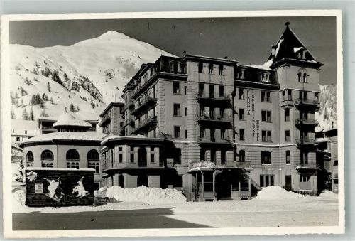 7260 Davos Dorf Winter Hotel Flüela