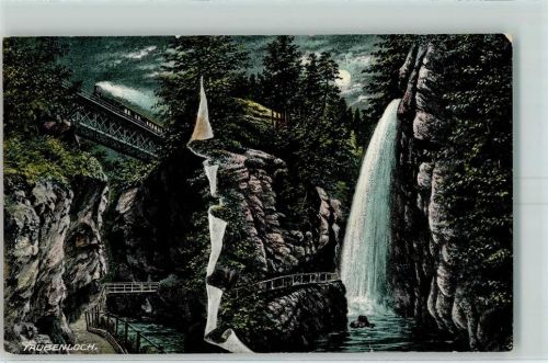 2560 Nidau 1915 Gebrauchsspuren Taubenloch