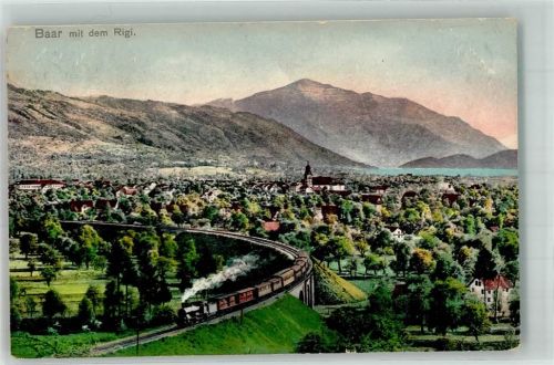 6340 Baar 1910 Foto AK Eisenbahn Bahnpost Zug 183 Nr. 30