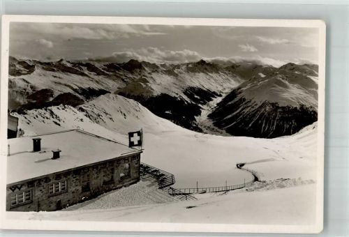7260 Davos Dorf 1933 Winter Parsennbahn Weissfluhjoch