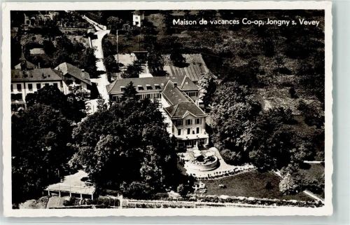 1805 Jongny Foto AK Fliegeraufnahme Foto Swissair