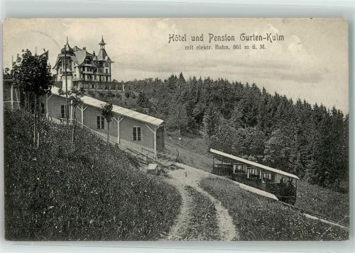 Gurten Kulm 1906 - Hotel Gurten Bahn