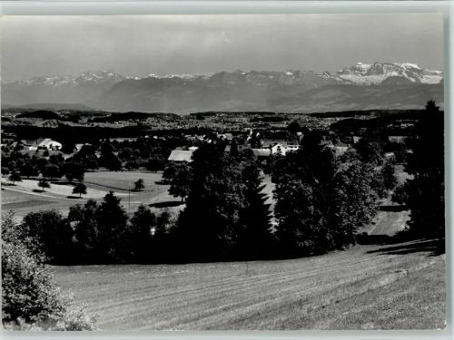 8132 Egg bei Zürich - mit den Alpen
