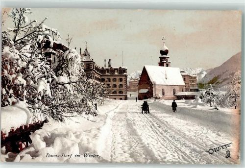 7260 Davos Dorf - Kapelle Winter