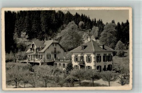 2533 Leubringen Evilard 1936 Foto AK Kinderheim Beau-site