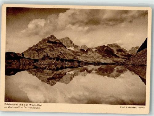 6475 Bristen Foto AK Foto Gaberell Bristenseeli Windgällen