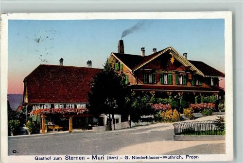 3074 Muri b. Bern 1927 - Gasthaus zum Sternen