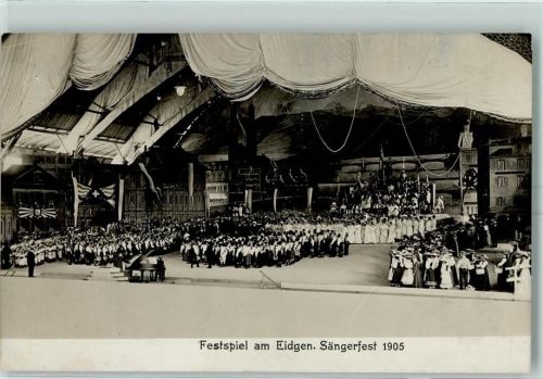 8000 Zürich 1905 - Festspiel am Eidgen. Sängerfest
