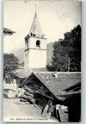 1882 Gryon 1909 - Eglise