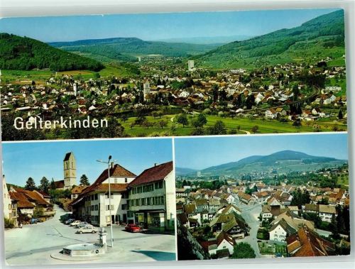 4460 Gelterkinden - Kirche Brunnen