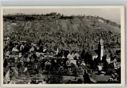 9425 Thal 1950 Foto AK Ort handschriftlich