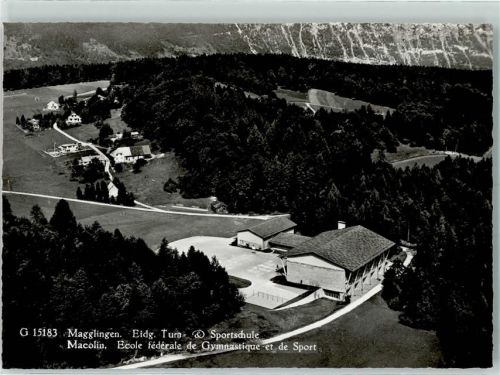 2532 Magglingen Macolin Gebrauchsspuren Eidg. Turn und Sportschule