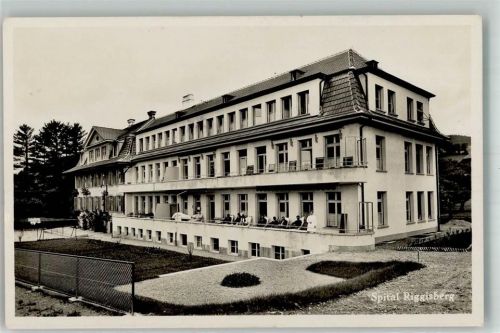 3132 Riggisberg 1933 Foto AK Krankenhaus