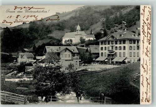 6465 Unterschächen 1902 - Hotel Casa