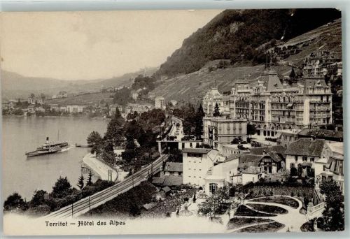 1820 Territet - Hotel des Alpes DS
