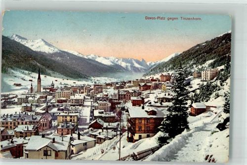 7270 Davos Platz 1911 - Tinzenhorn Winter