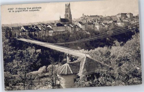 1708 Fribourg Freiburg - Brücke