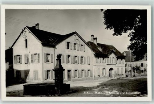 2112 Môtiers NE - Maison J J Rousseau