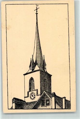 3000 Bern Berne - Nydeckkirchturm von Walter Muggli Schüler am freien Gymnasium