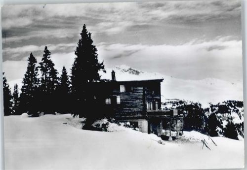 7241 Conters im Prättigau - basler Skihütte