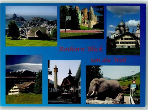 6173 Flühli LU - Lagerhaus Rothornblick Entlebuch Elefant