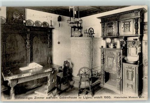 3000 Bern Berne - Historisches Museum Zimmer aus dem Gabarellhaus in Ligerz