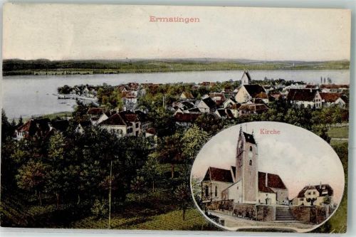 8272 Ermatingen 1907 - Kirche