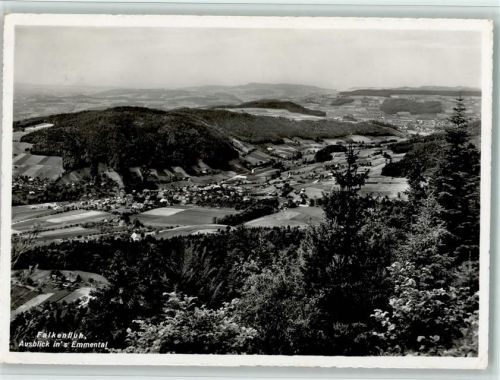 3672 Oberdiessbach - Hotel Pension Falkenfluh Ausblick ins Emmental
