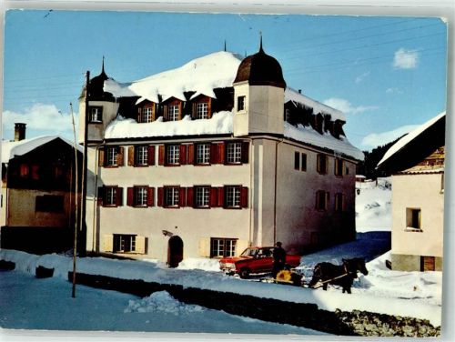7165 Breil Brigels 1973 Foto AK Casa Mirella Winter