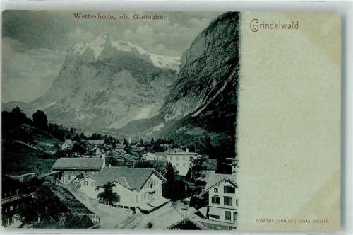 3818 Grindelwald - Wetterhorn Oberer Gletscher