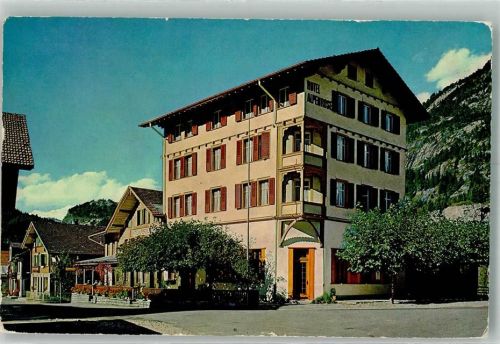 3862 Innertkirchen 1972 Foto AK Hotel Alpenrose