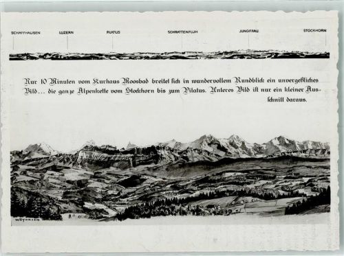 3543 Emmenmatt - Rundblick vom Kurhaus Moosbad