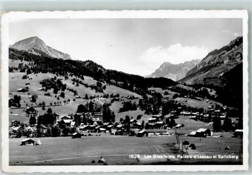 1865 Les Diablerets Ormont-Dessus - Palette d'Isenau Spitzberg