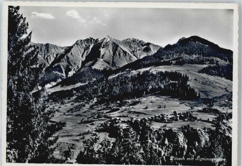 7111 Pitasch - Berg Panorama Tal