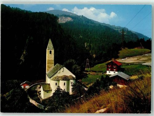 7451 Alvaschein - Kirche St. Peter Mistail