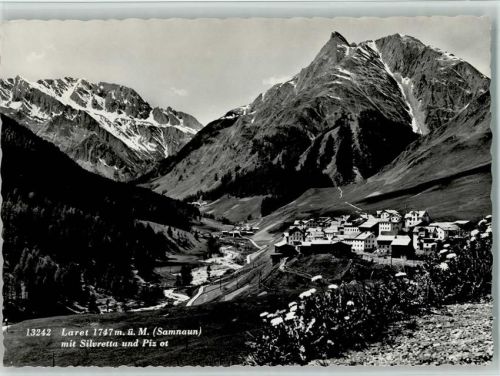 7562 Laret Samnaun - mit Silvretta und Pizol