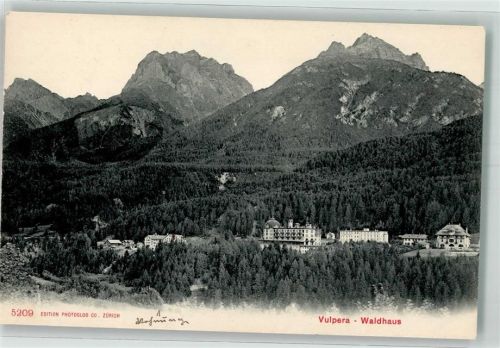 7552 Vulpera 1909 - Waldhaus