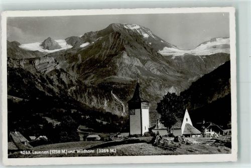 3782 Lauenen b. Gstaad Gebrauchsspuren und Wildhorn