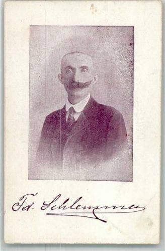 8213 Neunkirch 1918 Autograph Portrait Ferdinand Schlemmer