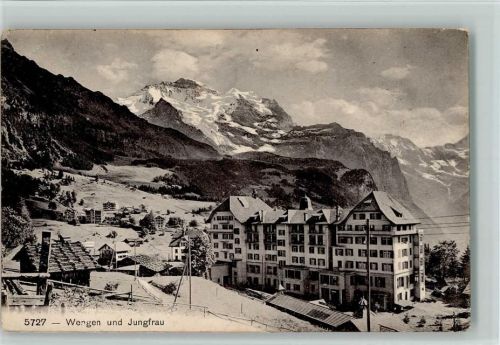 3823 Wengen 1911 - und Jungfrau