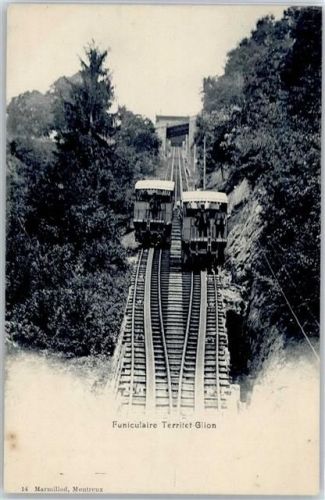1823 Glion - Funiculaire, Territet