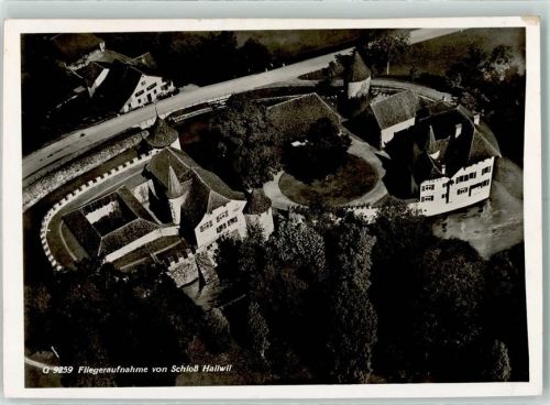 5705 Hallwil - Fliegeraufnahme Schloss
