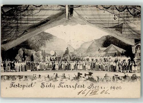 3000 Bern Berne 1906 - Eidg Turnfest Festspiel