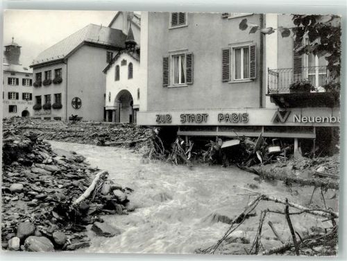 3902 Glis - Naturkatastrophe 1993 Verwüstungen